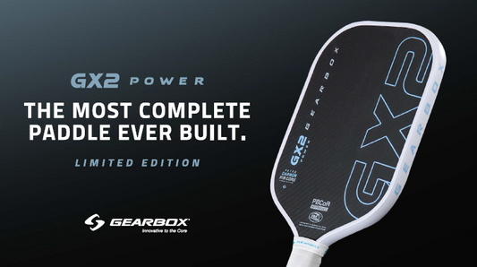 Gearbox GX2 Power Elongated 16mm Paddle - Winter Blue Edition