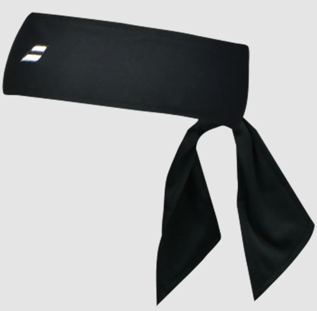 Babolat Tie Headband (Black)