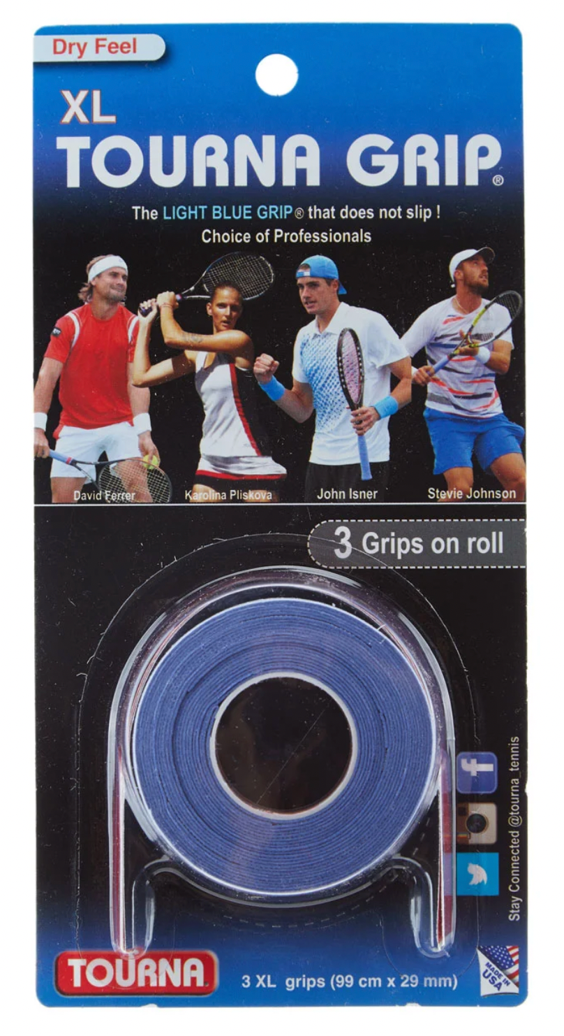TournaGrip Overgrip XL 3 Pack - Tennis