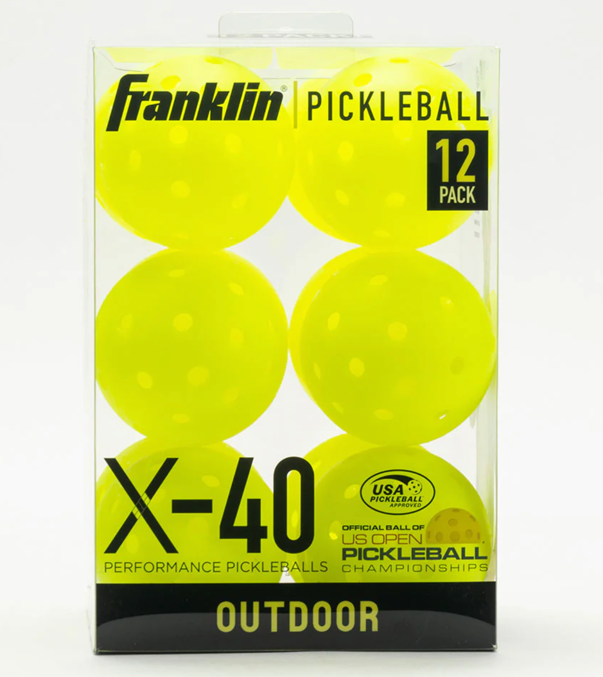 Franklin X40 Pickleball - 12 Pack