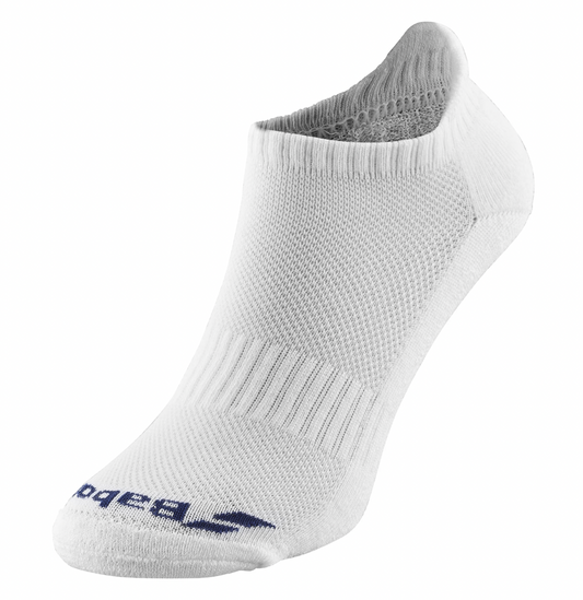 Babolat Invisible 2 Pairs of Socks -Women (White/White, 3/5.5)