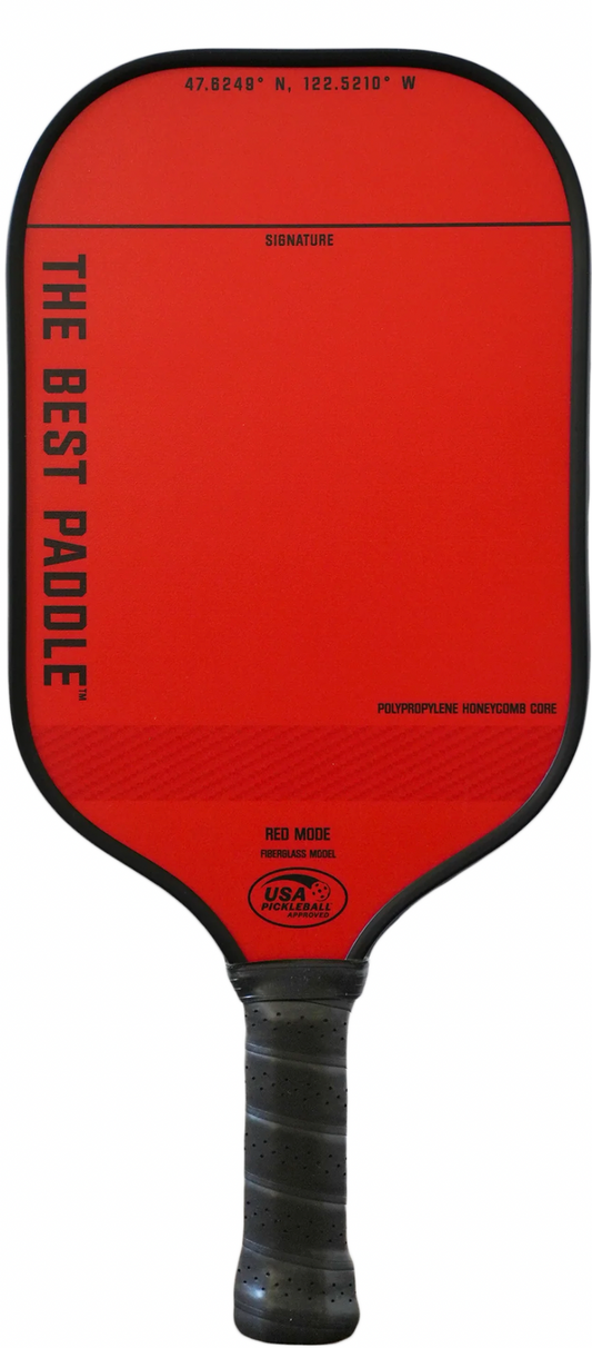 The Best Paddle Fiberglass Model- Red