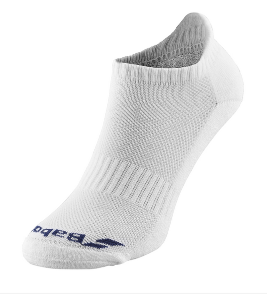 Babolat Invisible 2 Pairs of Socks -Women (White/White, 6.5/8.5)