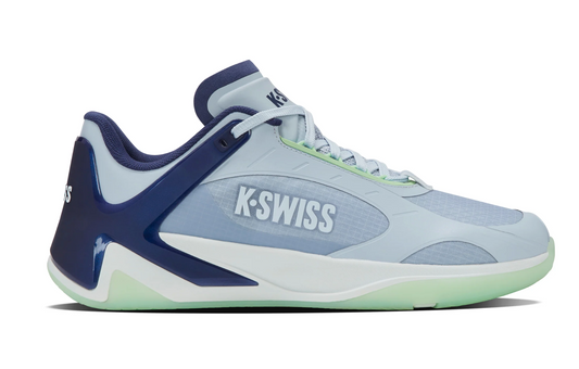 Kswiss K-Frame Pickleball Men's Shoe - ARTIC ICE/OCEANA/PATINA GREEN
