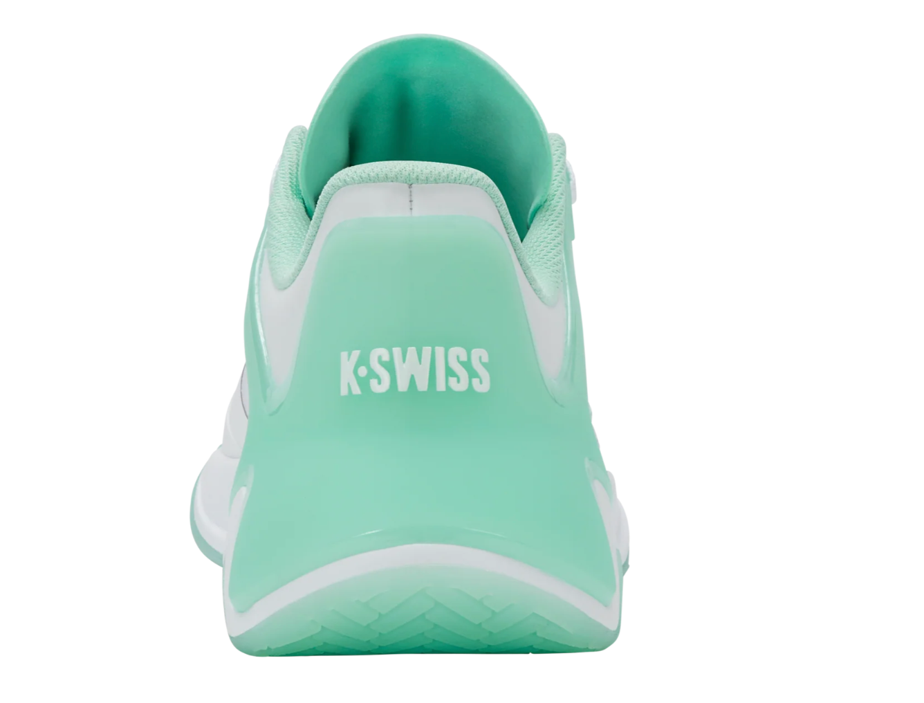 Kswiss K-Frame Pickleball Women's Shoe - WHITE/NEON MINT/HOT NEON PINK