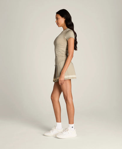Wilson Split Pleat Skirt