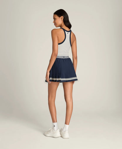 Wilson Split Pleat Skirt