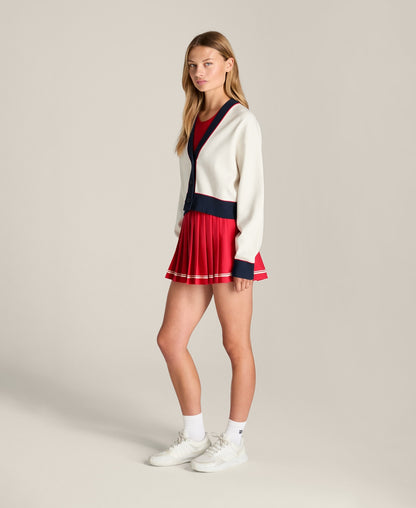 Wilson Throwback Crop Cardigan