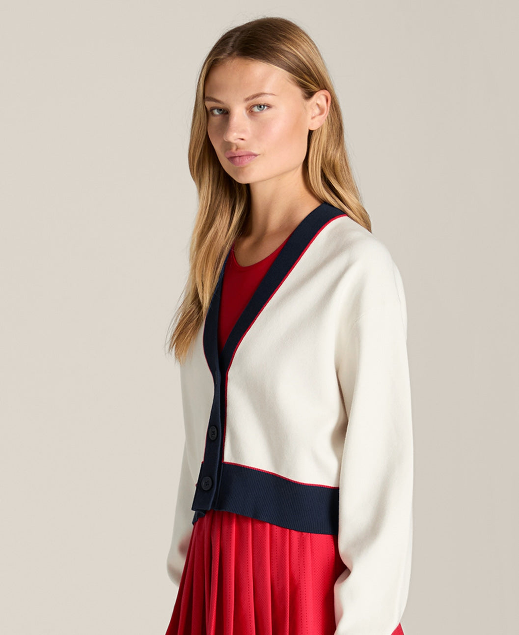 Wilson Throwback Crop Cardigan