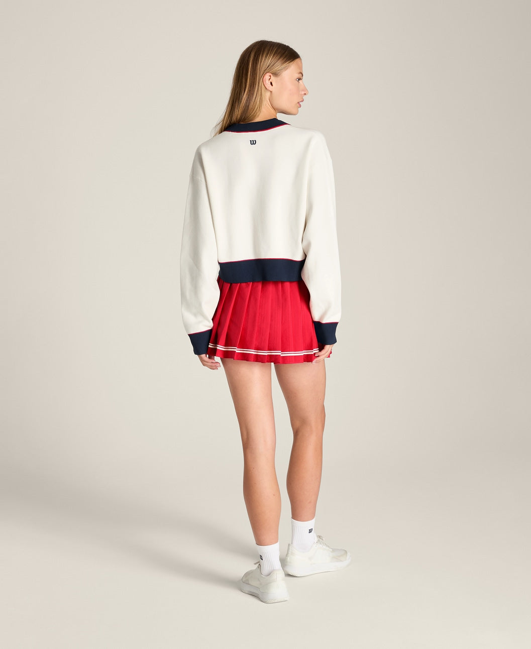 Wilson Throwback Crop Cardigan