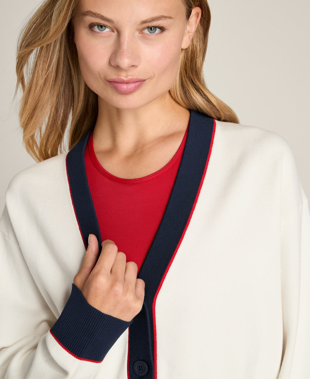 Wilson Throwback Crop Cardigan