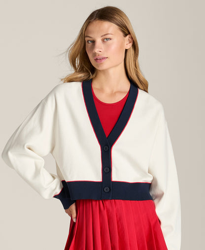 Wilson Throwback Crop Cardigan
