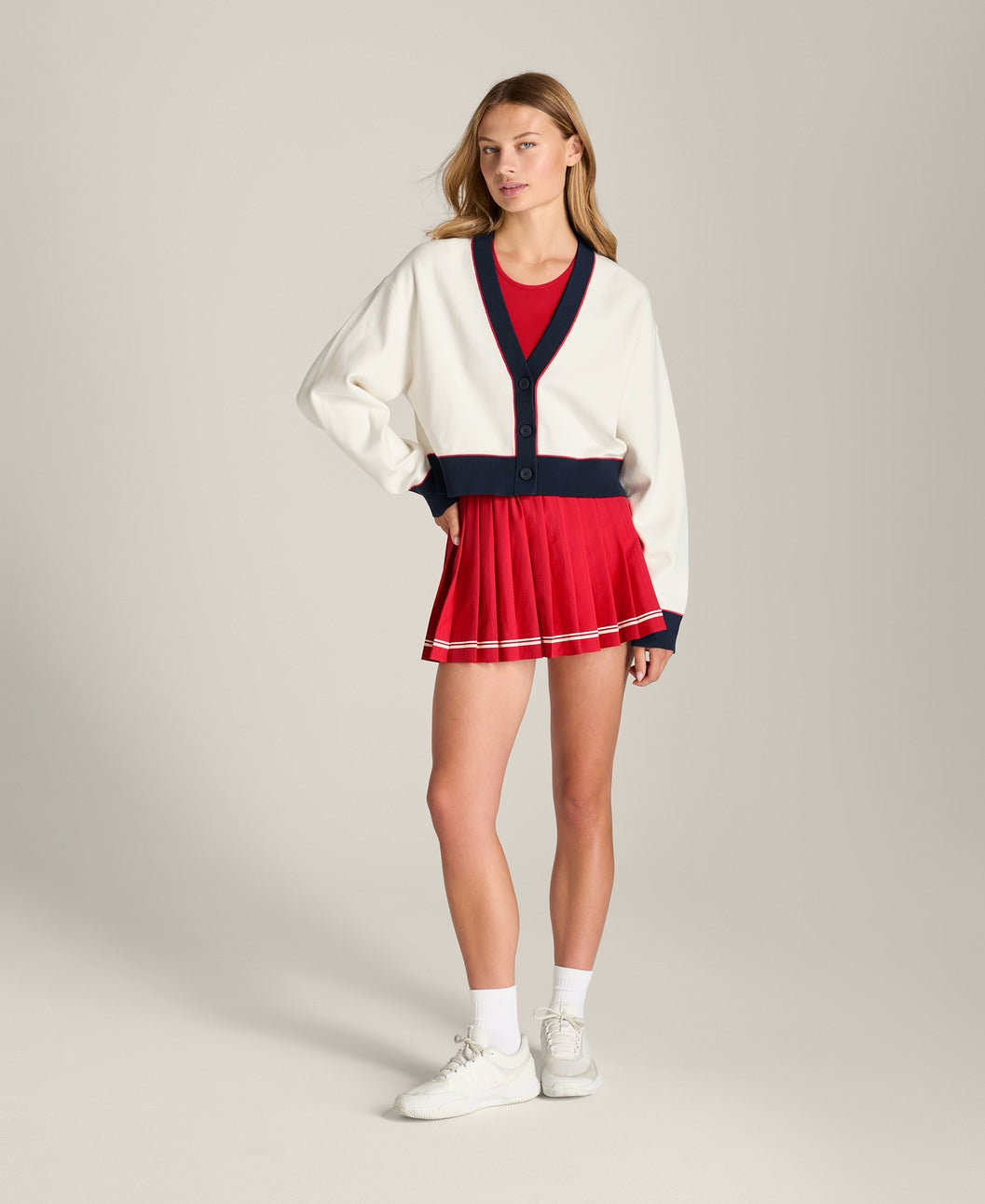 Wilson Throwback Crop Cardigan