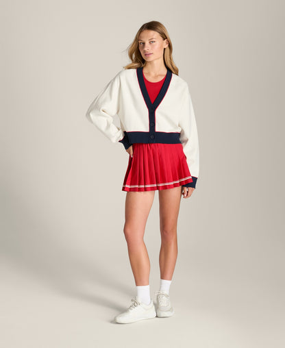Wilson Throwback Crop Cardigan