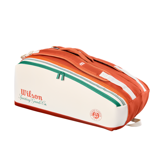 WILSON ROLAND GARROS 2026 9PK RACKET BAG Cream