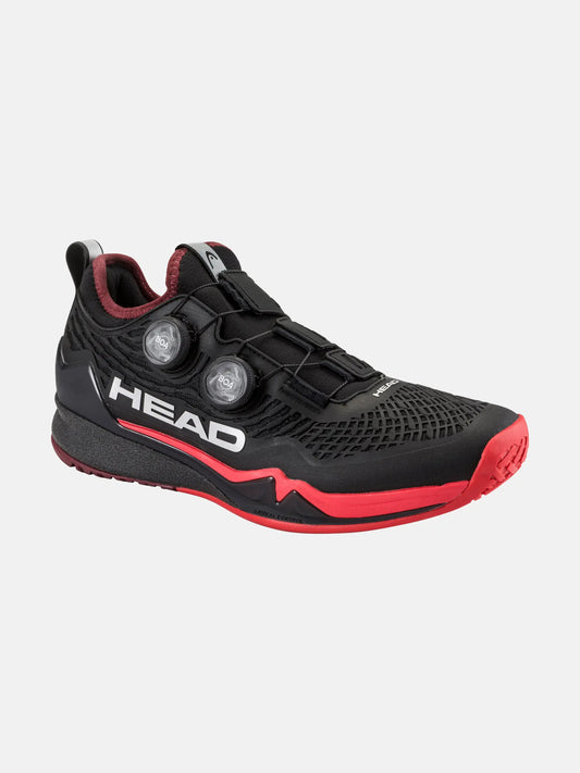 HEAD Endure Pro Boa Men Tennis Shoes - Black Red