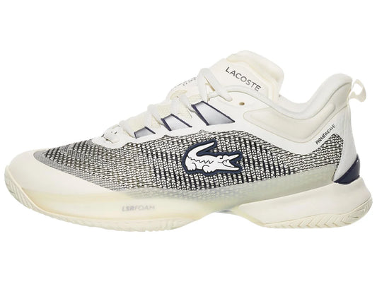 Lacoste AG-LT124 Ultra 125 - Off White/Navy - Women's Shoes