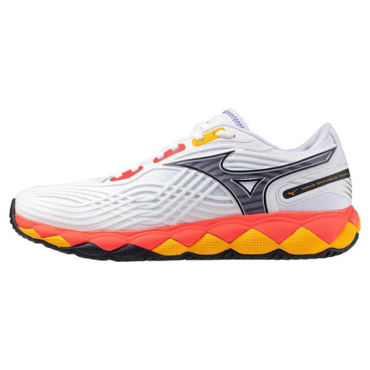 Mizuno Wave Enforce Tour 2 AC - White/Coral/Citrus