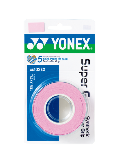Yonex Super Grap Grip Tape- 3 overgrips